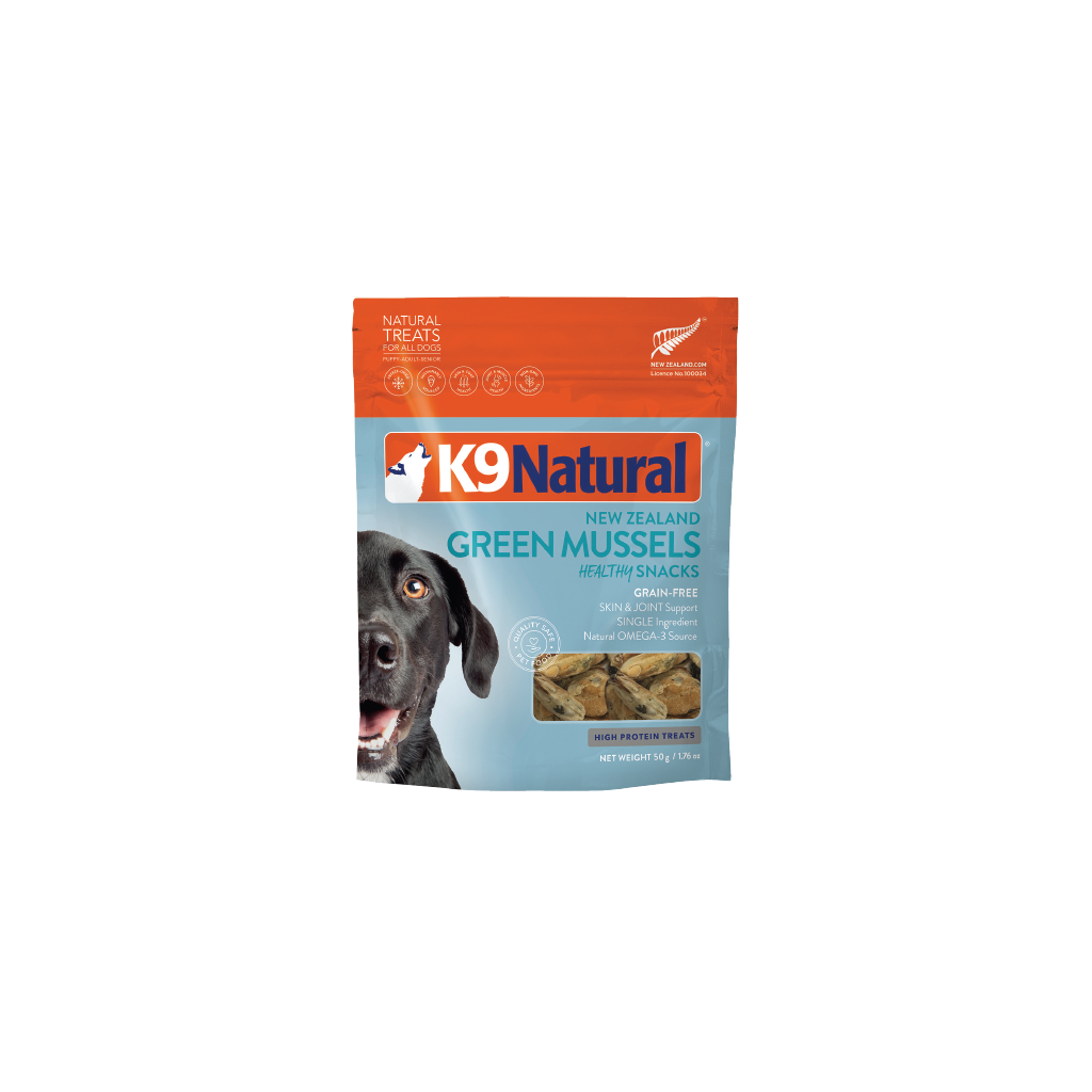 K9 Green Mussels Healthy Dog Snacks 50g