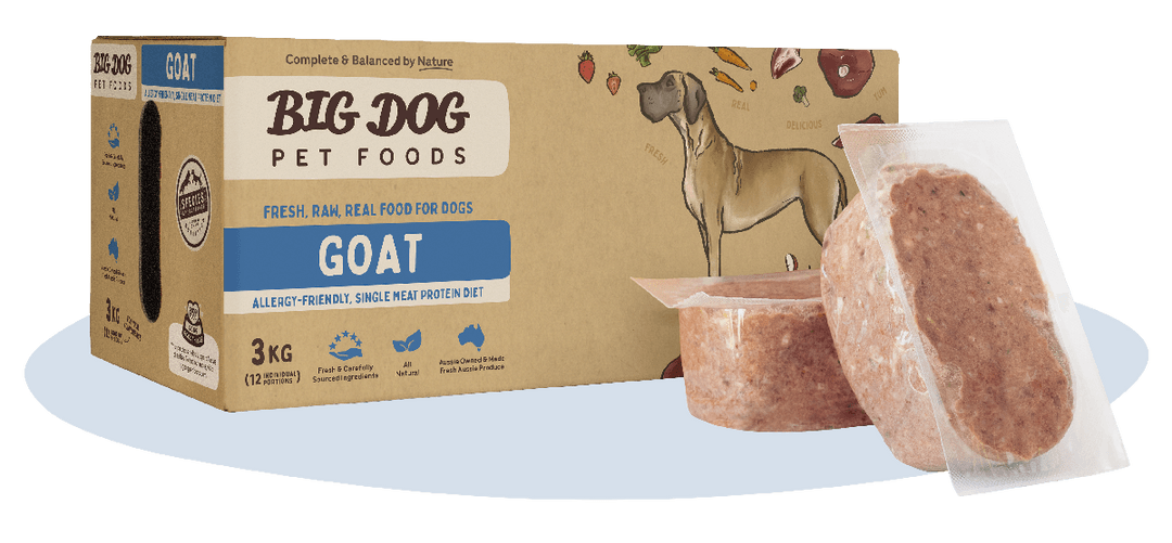 Big Dog Goat Low Allergy Single Protein Raw 3Kg