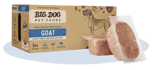 Big Dog Goat Low Allergy Single Protein Raw 3Kg