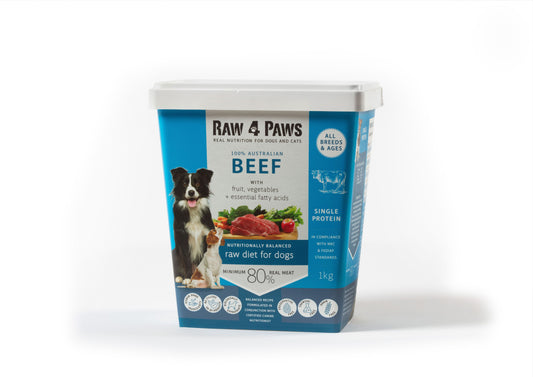 Raw 4 Paws Beef 1Kg