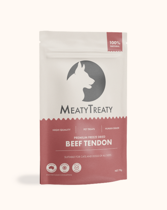 Meaty Treaty Freeze Dried Beef Tendon