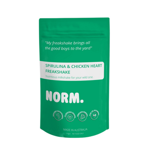 NORM Spirulina & Chicken Heart Freakshake