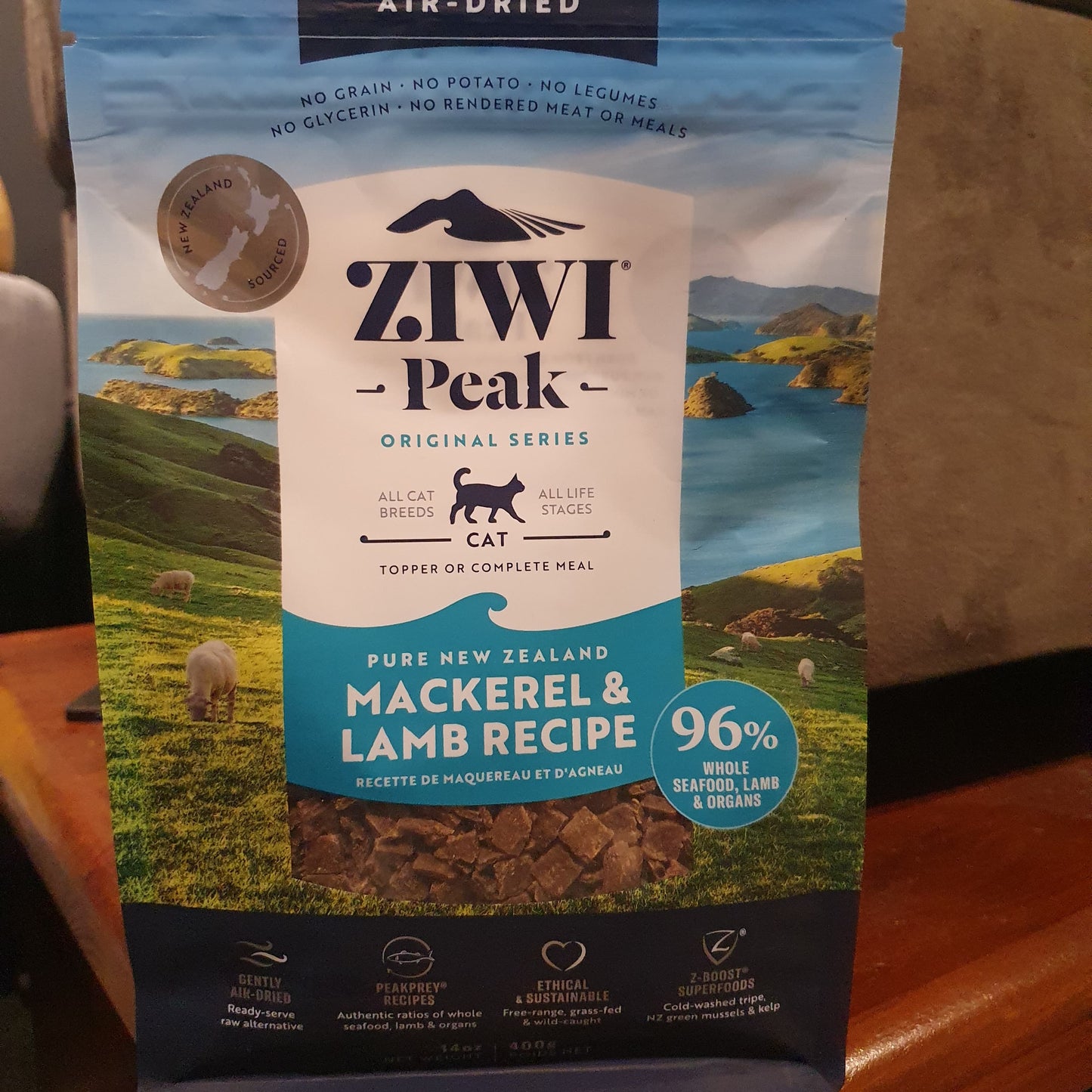 Ziwi Peak Mackeral & Lamb For Cats 400