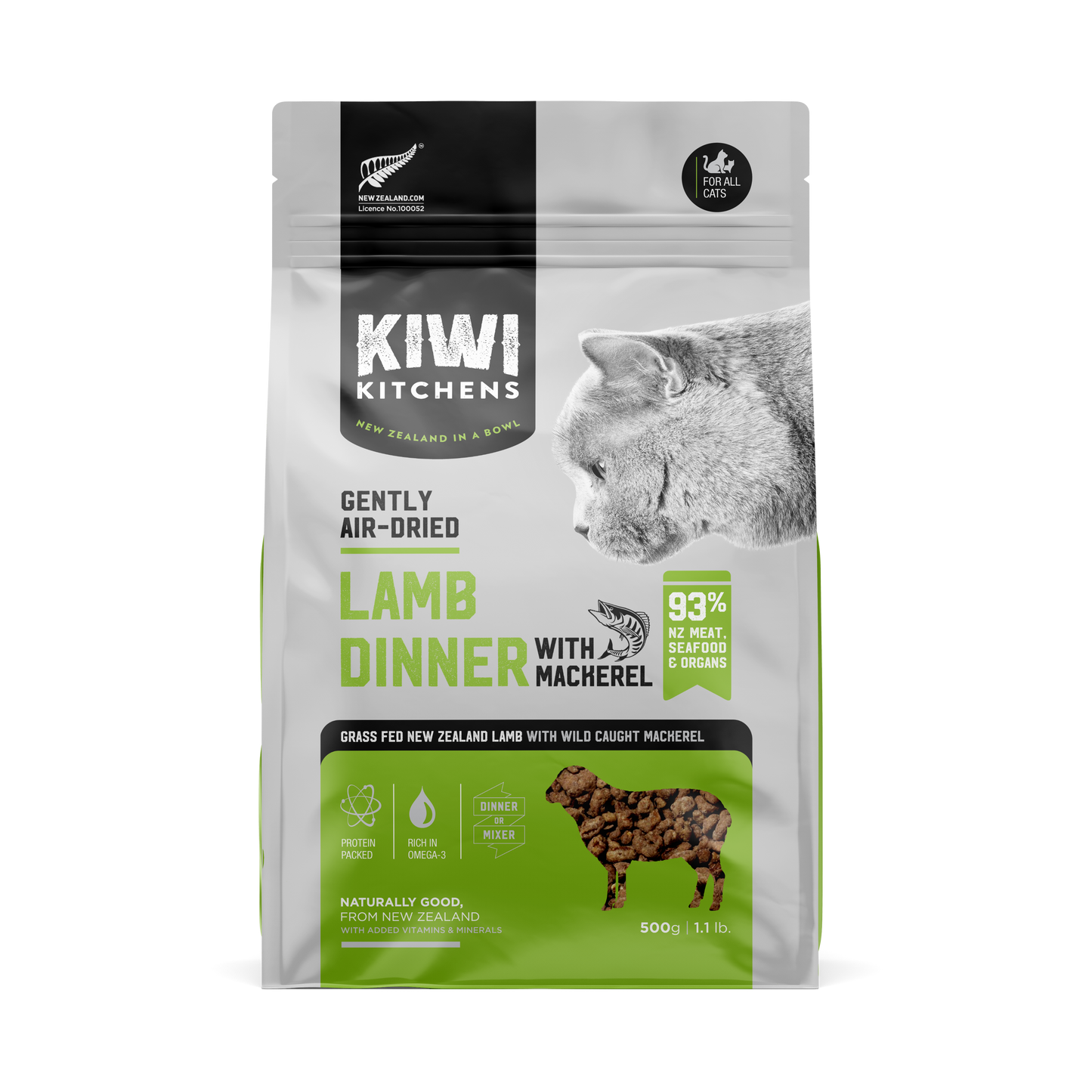 Kiwi Kitchens Air Dried Dinner Varieties For Cats
