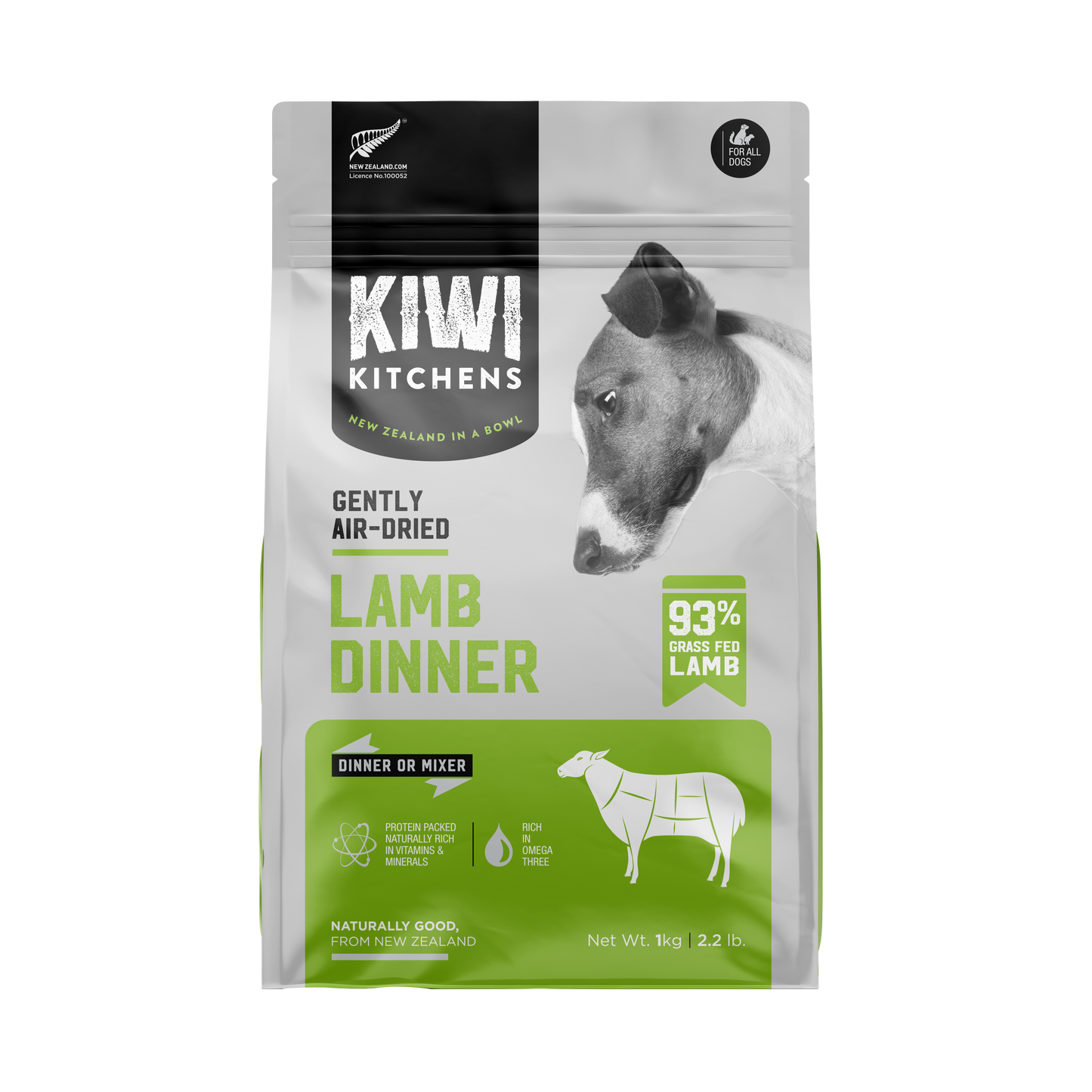 Kiwi Kitchens Air Dried Dinner Varieties For Dogs