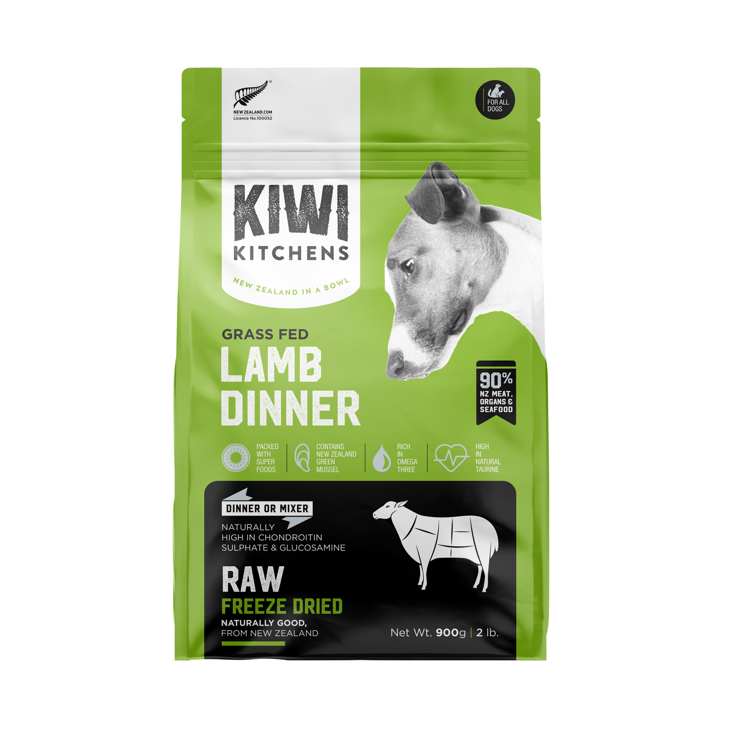 Kiwi Kitchens Freeze Dried Dinner Varieties For Dogs