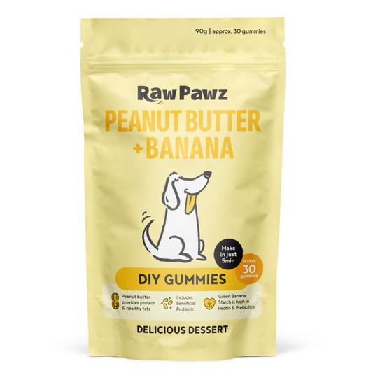 Raw Pawz Peanut Butter + Banana - DIY Gummies