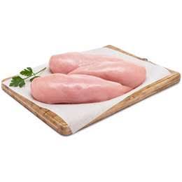 Chicken Breast Seconds Skin Off 1Kg